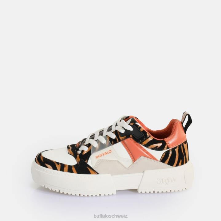 Buffalo RSE V2 Sneaker Low vegan 846Z738 Orange/Tiger|Turnschuhe