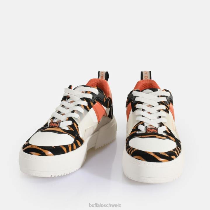 Buffalo RSE V2 Sneaker Low vegan 846Z738 Orange/Tiger|Turnschuhe