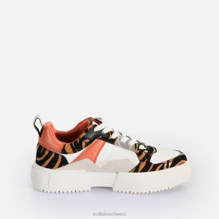 Buffalo RSE V2 Sneaker Low vegan 846Z738 Orange/Tiger|Turnschuhe