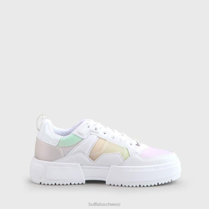 Buffalo RSE V2 Sneaker niedrig 846Z860 weiß/mehrfarbig|Turnschuhe