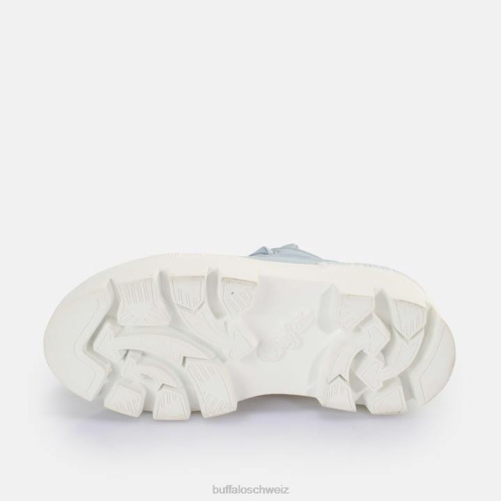 Buffalo Raven Lo Sneaker Low vegan 846Z100 hellblau|Turnschuhe