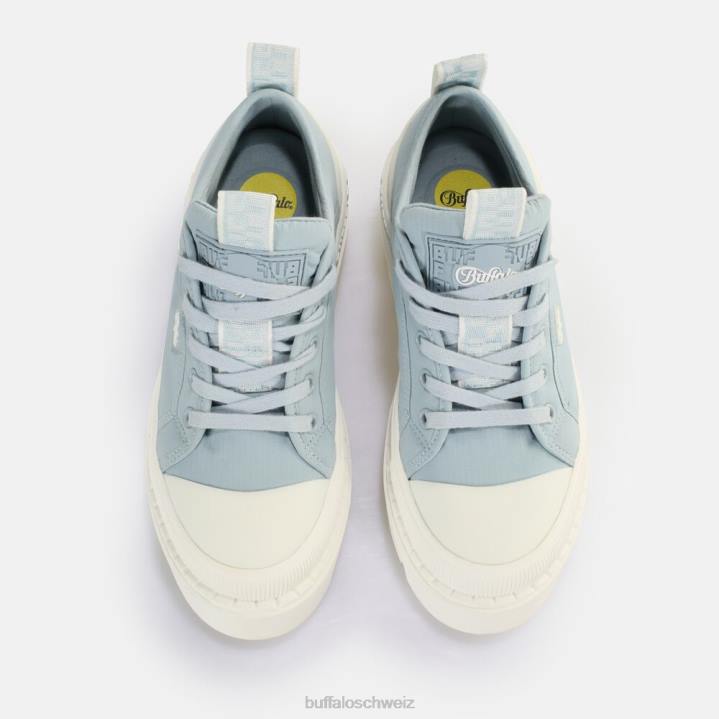 Buffalo Raven Lo Sneaker Low vegan 846Z100 hellblau|Turnschuhe