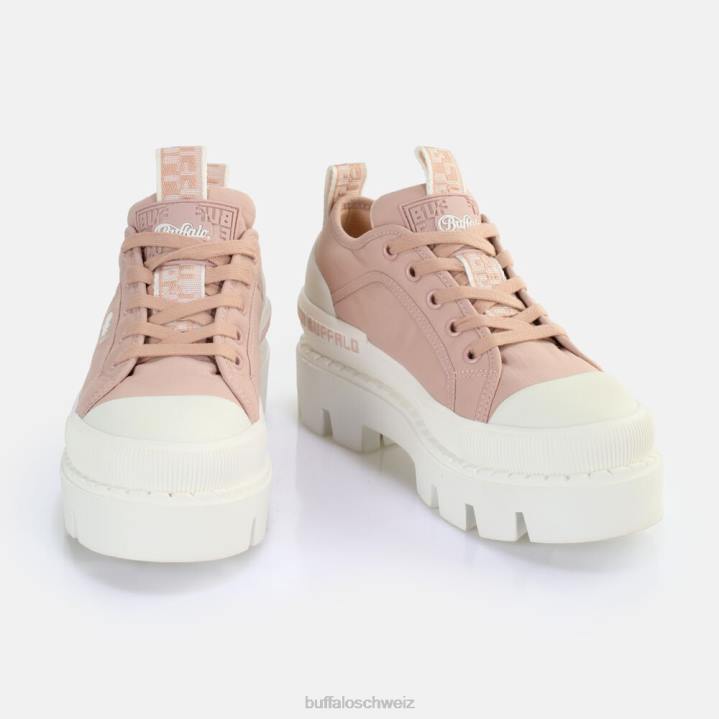 Buffalo Raven Lo Sneaker Low vegan 846Z101 mauve|Turnschuhe