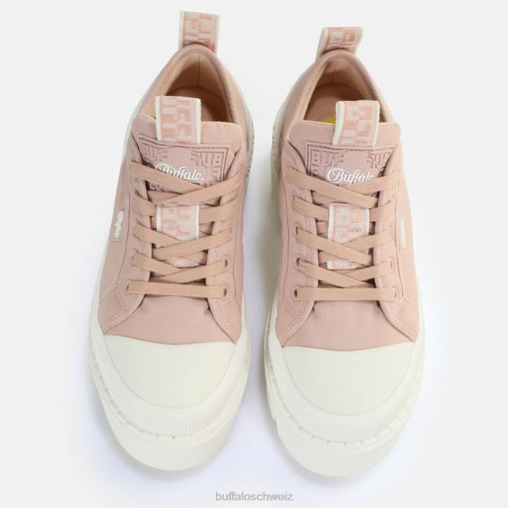 Buffalo Raven Lo Sneaker Low vegan 846Z101 mauve|Turnschuhe