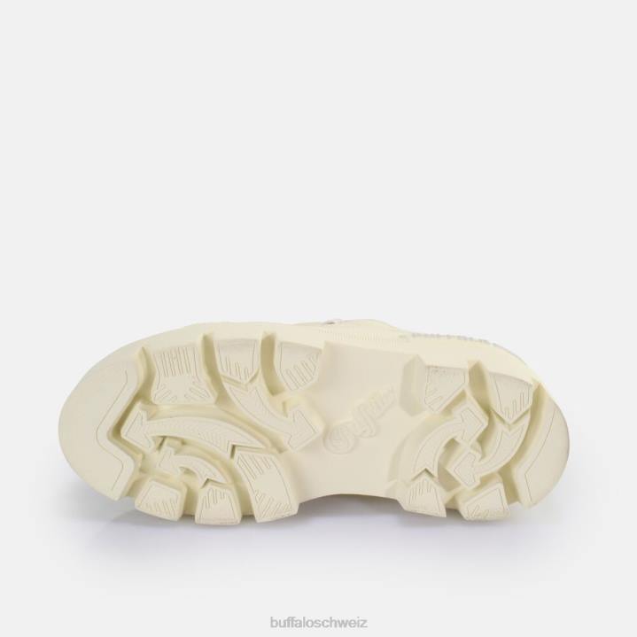 Buffalo Raven Lo Sneaker Low vegan 846Z99 Creme|Turnschuhe