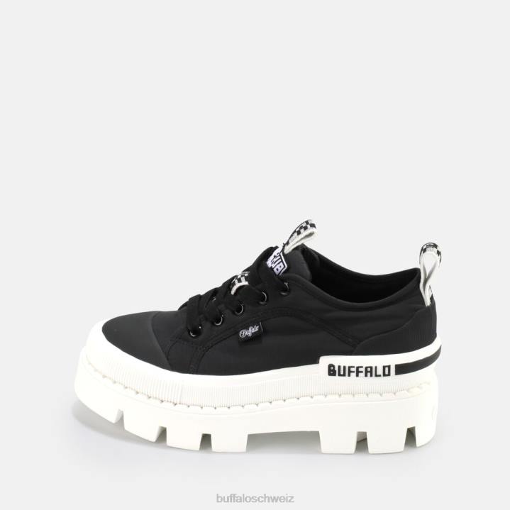 Buffalo Raven Lo Sneaker vegan 846Z95 Schwarz|Turnschuhe