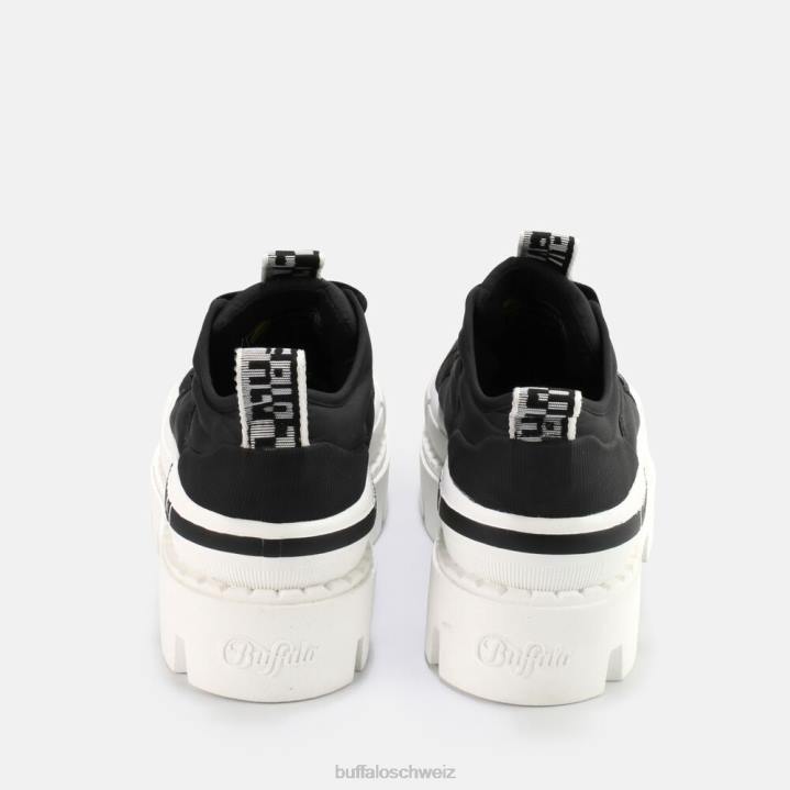 Buffalo Raven Lo Sneaker vegan 846Z95 Schwarz|Turnschuhe