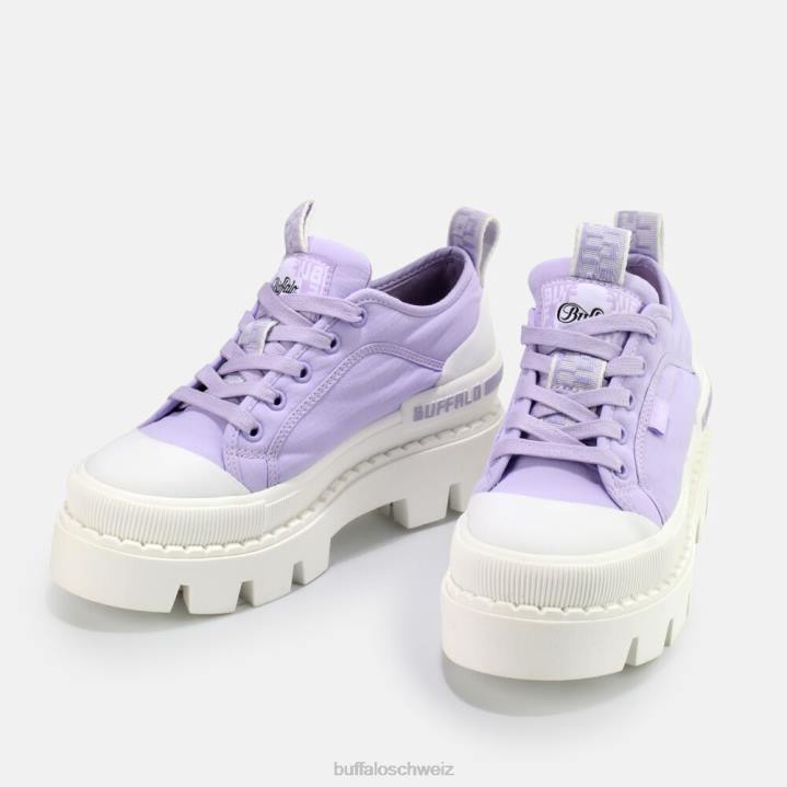 Buffalo Raven Lo Sneaker vegan 846Z96 Lavendel|Turnschuhe