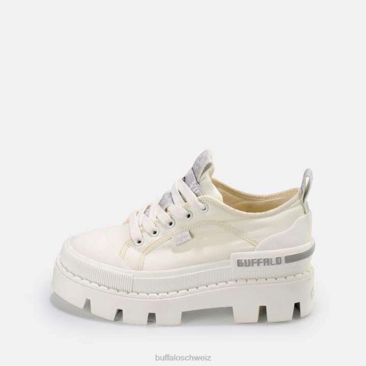 Buffalo Raven Lo Sneaker vegan 846Z97 Weiss|Turnschuhe