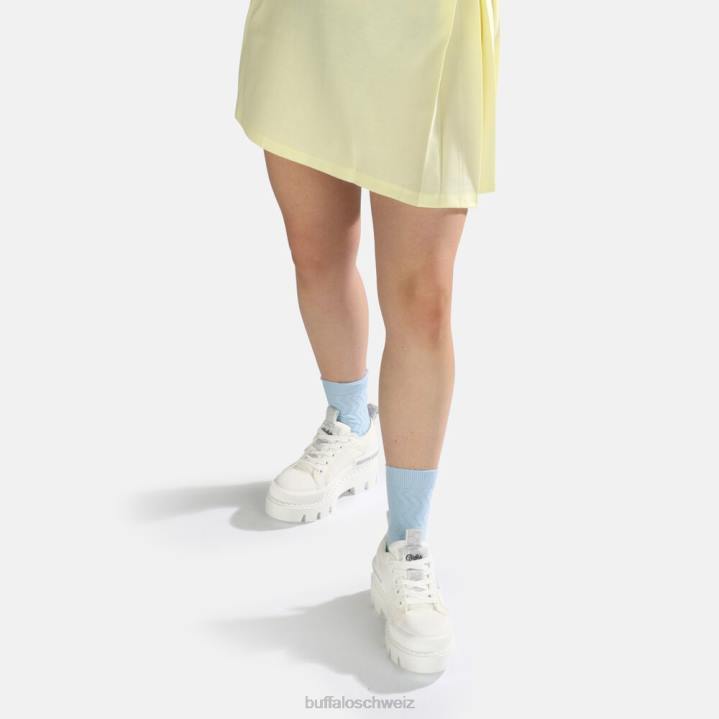 Buffalo Raven Lo Sneaker vegan 846Z97 Weiss|Turnschuhe