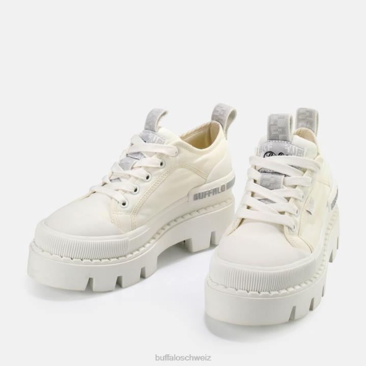 Buffalo Raven Lo Sneaker vegan 846Z97 Weiss|Turnschuhe