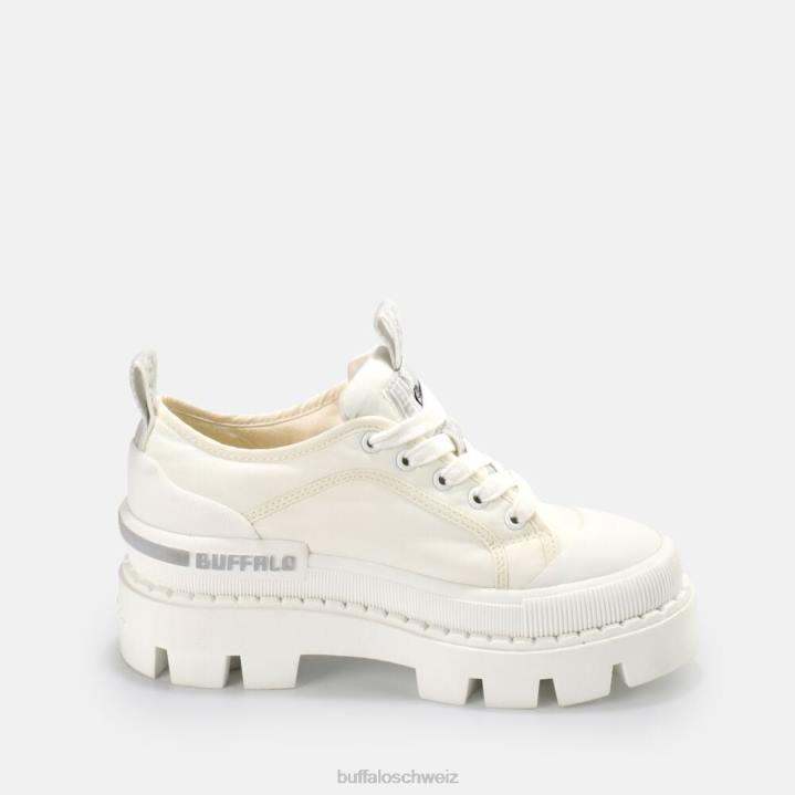 Buffalo Raven Lo Sneaker vegan 846Z97 Weiss|Turnschuhe