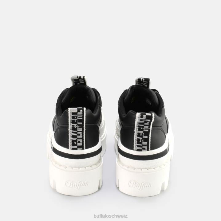 Buffalo Raven Ox Sneaker vegan 846Z357 Schwarz|Turnschuhe