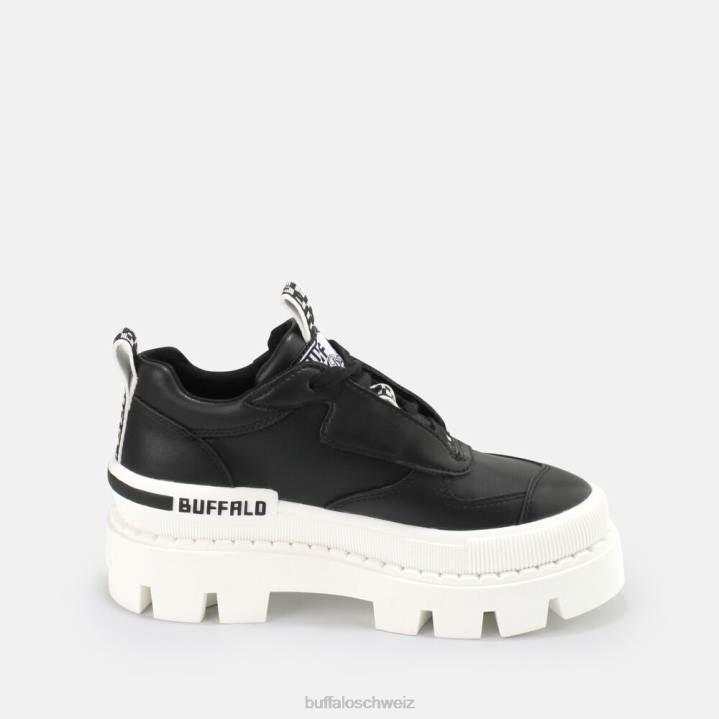 Buffalo Raven Ox Sneaker vegan 846Z567 Schwarz|Turnschuhe