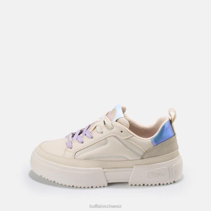 Buffalo Rse Fox Lo Sneaker vegan 846Z710 Creme|Turnschuhe
