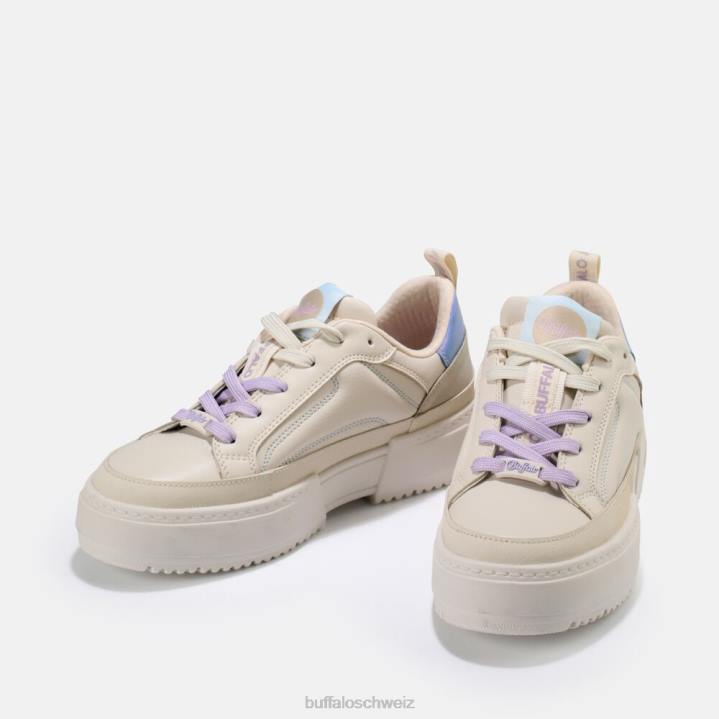 Buffalo Rse Fox Lo Sneaker vegan 846Z710 Creme|Turnschuhe