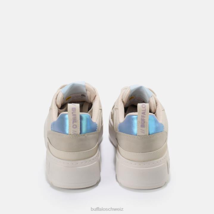 Buffalo Rse Fox Lo Sneaker vegan 846Z710 Creme|Turnschuhe