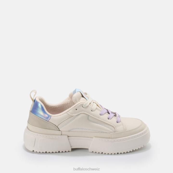 Buffalo Rse Fox Lo Sneaker vegan 846Z710 Creme|Turnschuhe