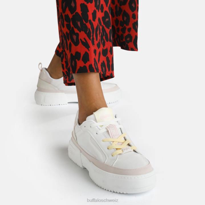 Buffalo Rse Fox Lo Sneaker vegan 846Z810 Weiss|Turnschuhe