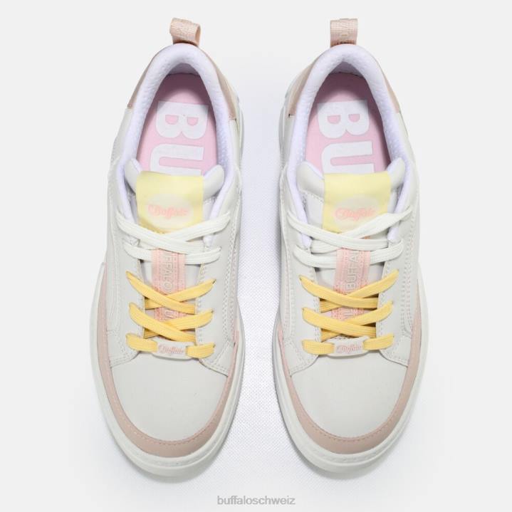 Buffalo Rse Fox Lo Sneaker vegan 846Z810 Weiss|Turnschuhe