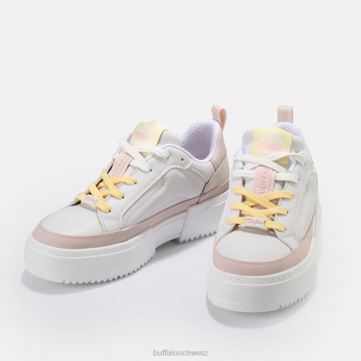 Buffalo Rse Fox Lo Sneaker vegan 846Z810 Weiss|Turnschuhe