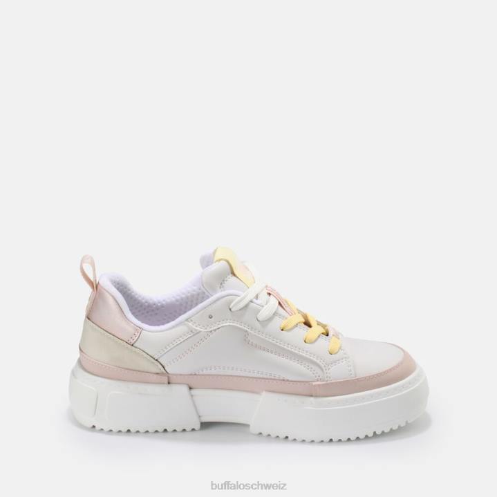 Buffalo Rse Fox Lo Sneaker vegan 846Z810 Weiss|Turnschuhe