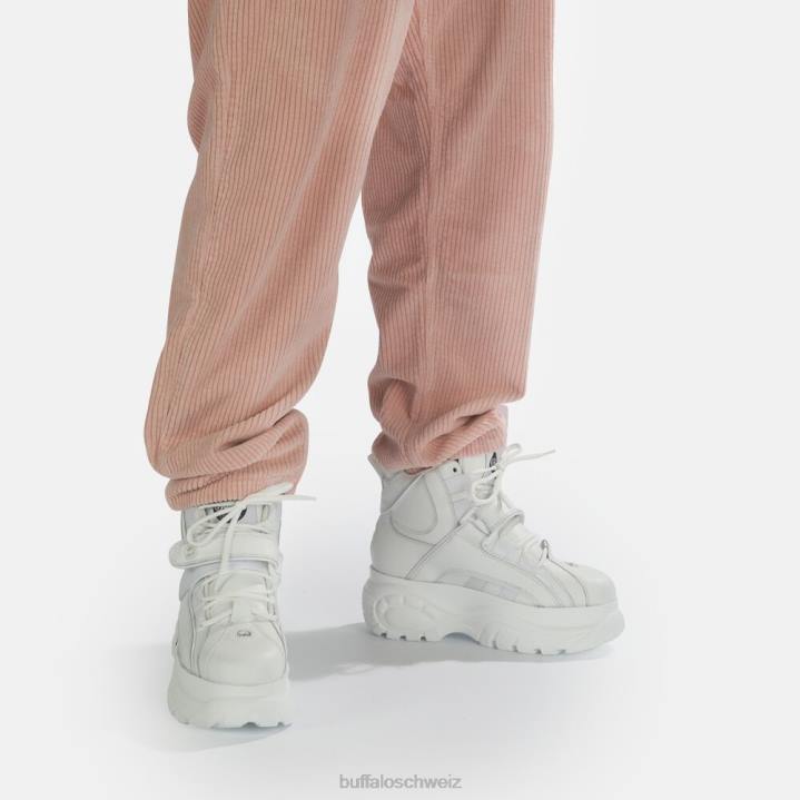 Buffalo Sneaker aus hohem Kalbsleder 846Z690 Weiss|Turnschuhe