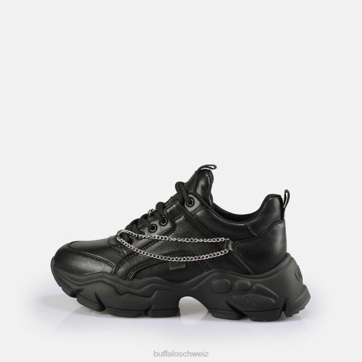 Buffalo Sneaker mit binärer Kette 846Z759 Schwarz|Turnschuhe