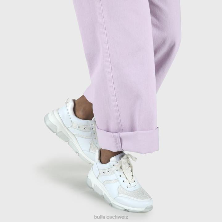 Buffalo Teig noch vegane Turnschuhe 846Z783 Weiss|Turnschuhe