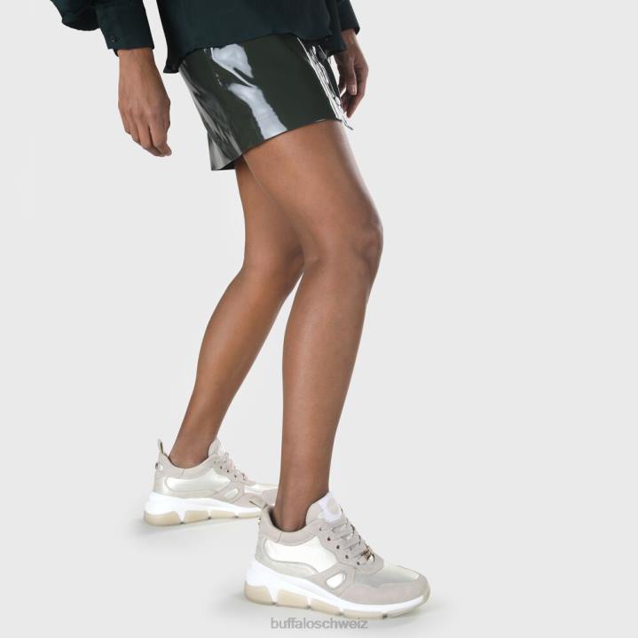 Buffalo Teigweiche vegane Sneaker 846Z865 Taupe|Turnschuhe