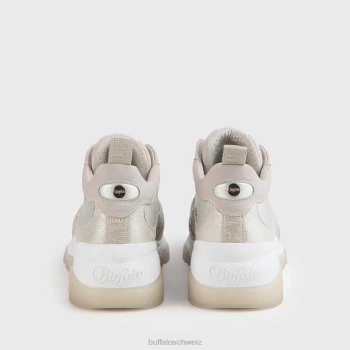 Buffalo Teigweiche vegane Sneaker 846Z865 Taupe|Turnschuhe