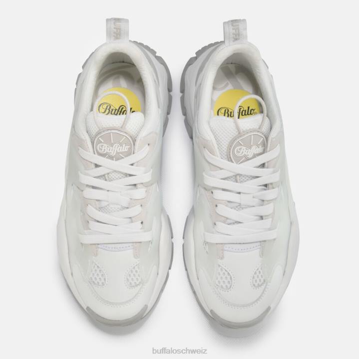 Buffalo Trail One Sneaker Low vegan 846Z3 Weiss|Turnschuhe