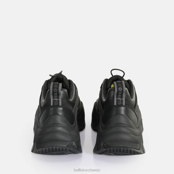 Buffalo Trail One Sneaker Low vegan 846Z5 Schwarz|Turnschuhe