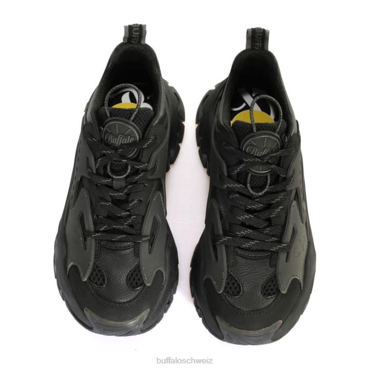 Buffalo Trail One Sneaker Low vegan 846Z5 Schwarz|Turnschuhe