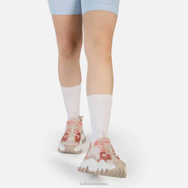 Buffalo Trail One Sneaker Low vegan 846Z614 creme/rosa|Turnschuhe