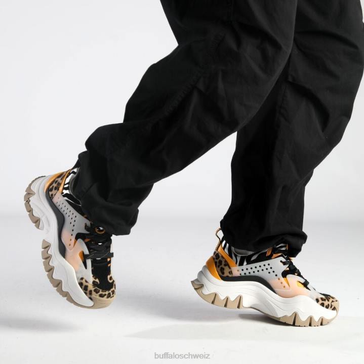 Buffalo Trail One Sneaker Low vegan 846Z8 Tiermischung|Turnschuhe