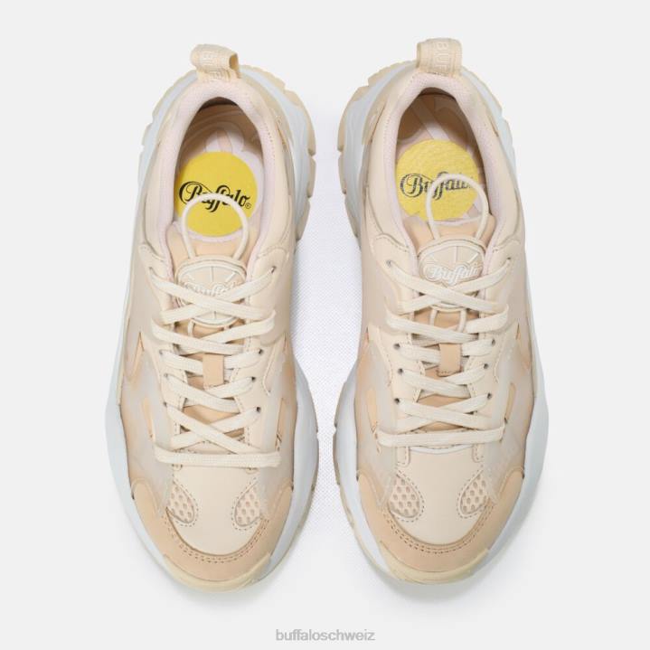 Buffalo Trail One Sneaker vegan 846Z4 Creme|Turnschuhe