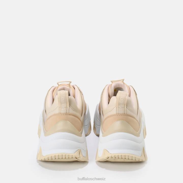 Buffalo Trail One Sneaker vegan 846Z4 Creme|Turnschuhe