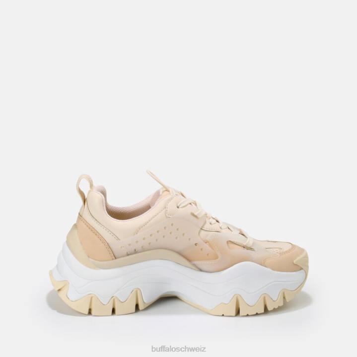 Buffalo Trail One Sneaker vegan 846Z4 Creme|Turnschuhe