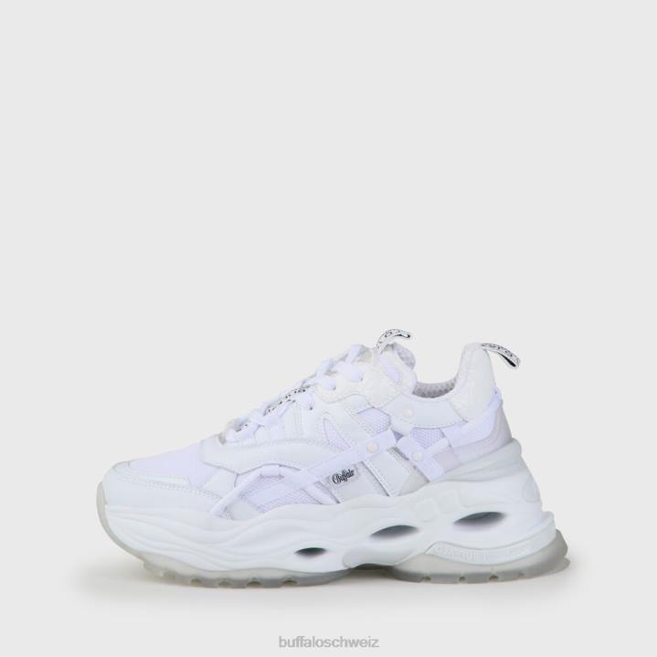 Buffalo Triplet Hollow-Sneaker 846Z121 Weiss|Turnschuhe