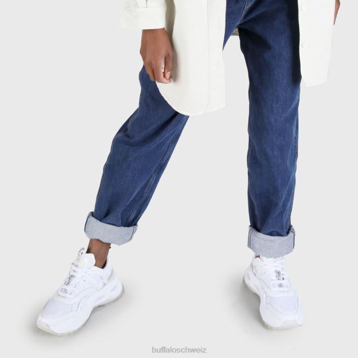 Buffalo Triplet Hollow-Sneaker 846Z121 Weiss|Turnschuhe