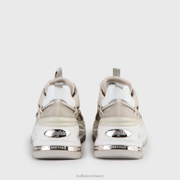 Buffalo Triplet Hollow Sneaker vegan 846Z122 Creme|Turnschuhe