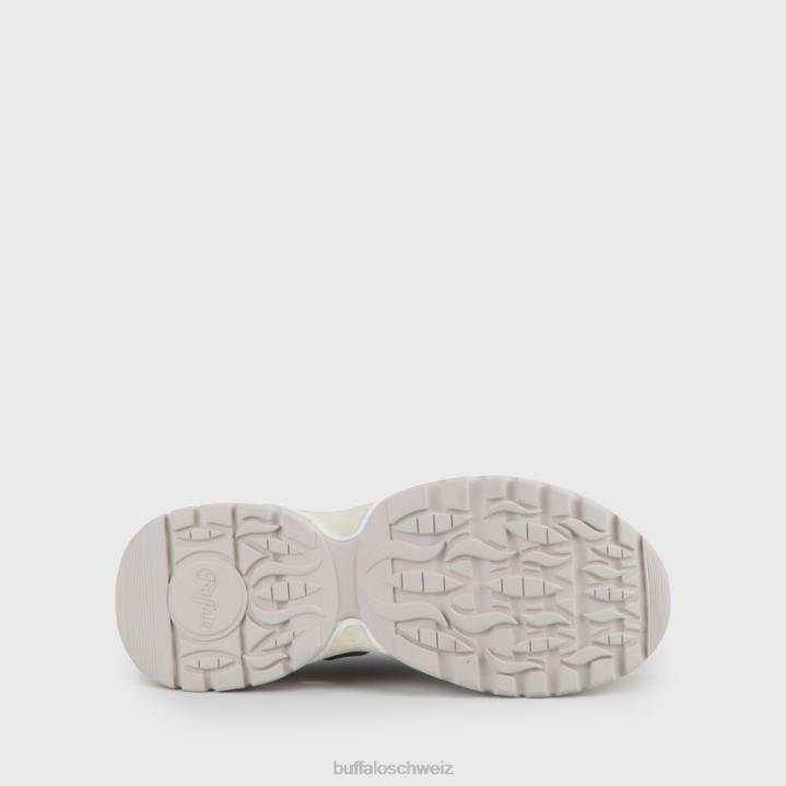 Buffalo Triplet Hollow Sneaker vegan 846Z122 Creme|Turnschuhe