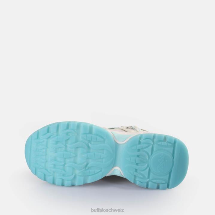 Buffalo Triplet Hollow Sneakers Low vegan 846Z127 pastellfarben mehrfarbig|Turnschuhe