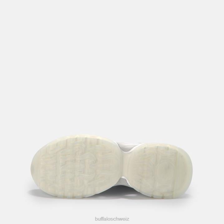 Buffalo Triplet M Sneaker Low vegan 846Z658 Weiss|Turnschuhe