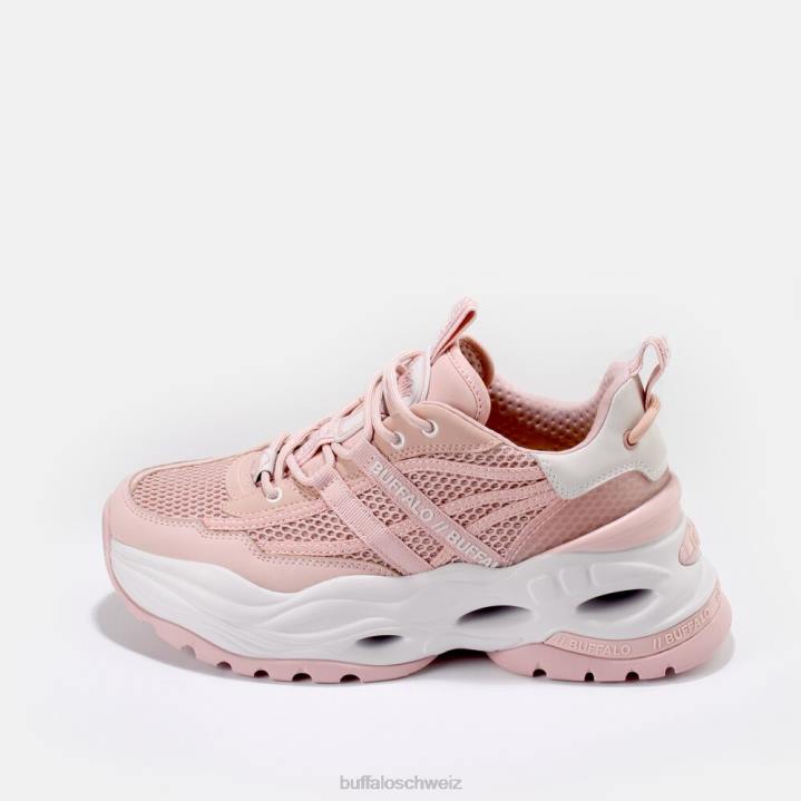 Buffalo Triplet Nrg Sneaker Low vegan 846Z654 Hell-Pink|Turnschuhe