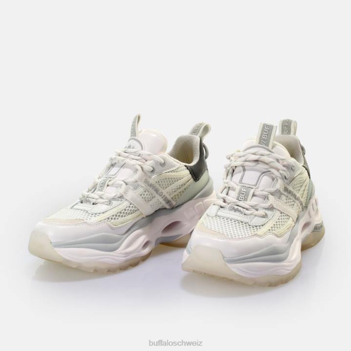 Buffalo Triplet Nrg veganes Nappa/Mesh 846Z635 Weiss|Turnschuhe