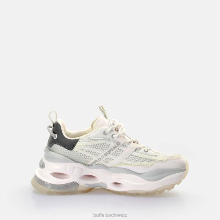 Buffalo Triplet Nrg veganes Nappa/Mesh 846Z635 Weiss|Turnschuhe