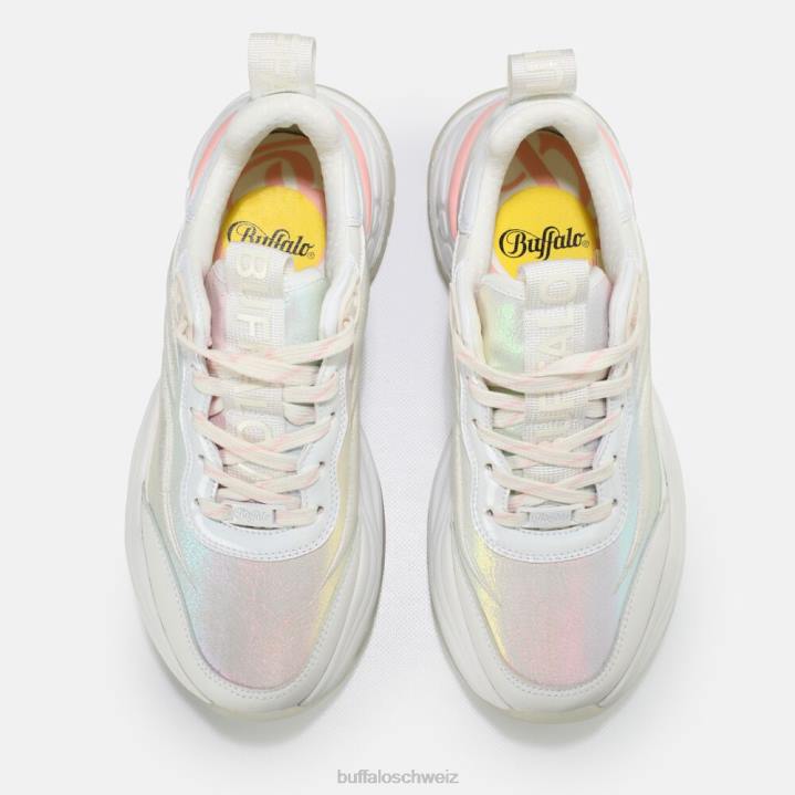 Buffalo Triplet Third Sneaker vegan 846Z578 Weiss|Turnschuhe