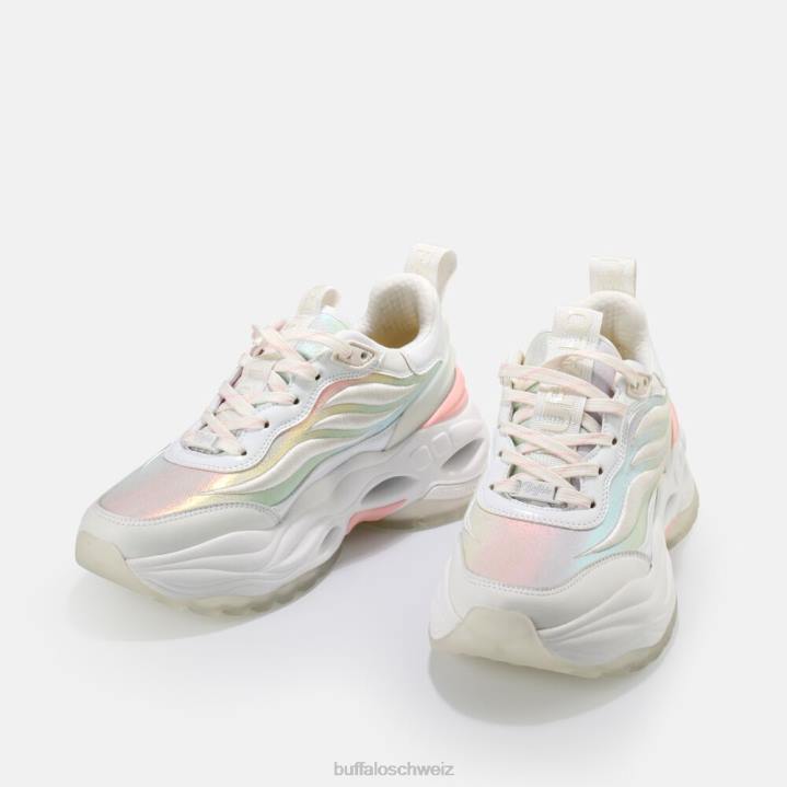 Buffalo Triplet Third Sneaker vegan 846Z578 Weiss|Turnschuhe